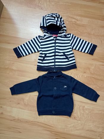 Lot gilets garçon 12 mois