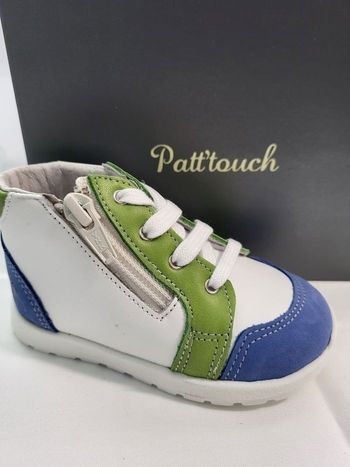 Chaussures basket garçon blanc Point 21 Made in France 🇨🇵