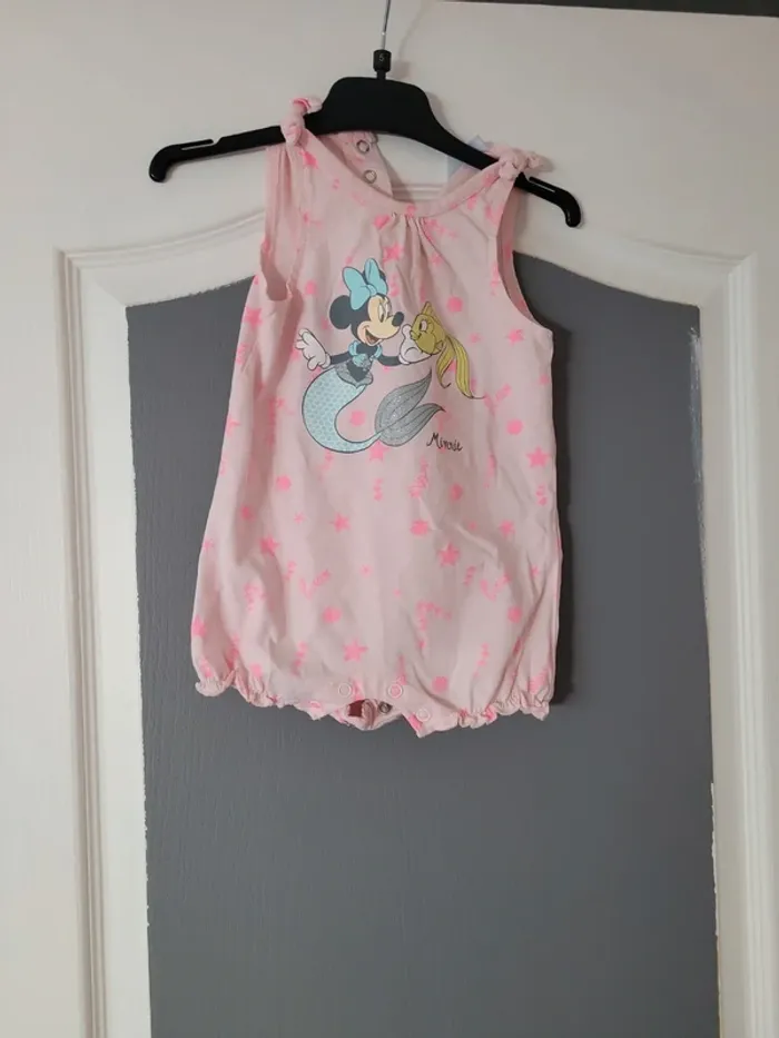 Barboteuse minnie disney