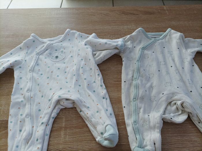 Lot de 8 pyjamas taille naissance - photo numéro 4