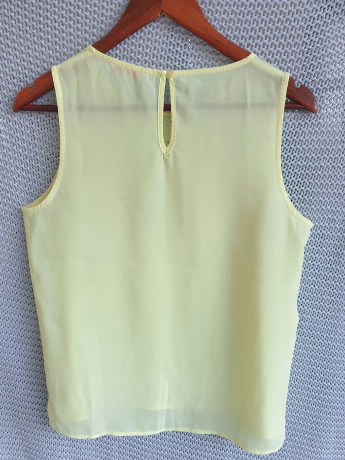 Top jaune - photo numéro 2