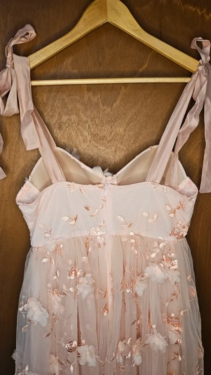 Sublime robe corset rose shein .T 36. - photo numéro 3