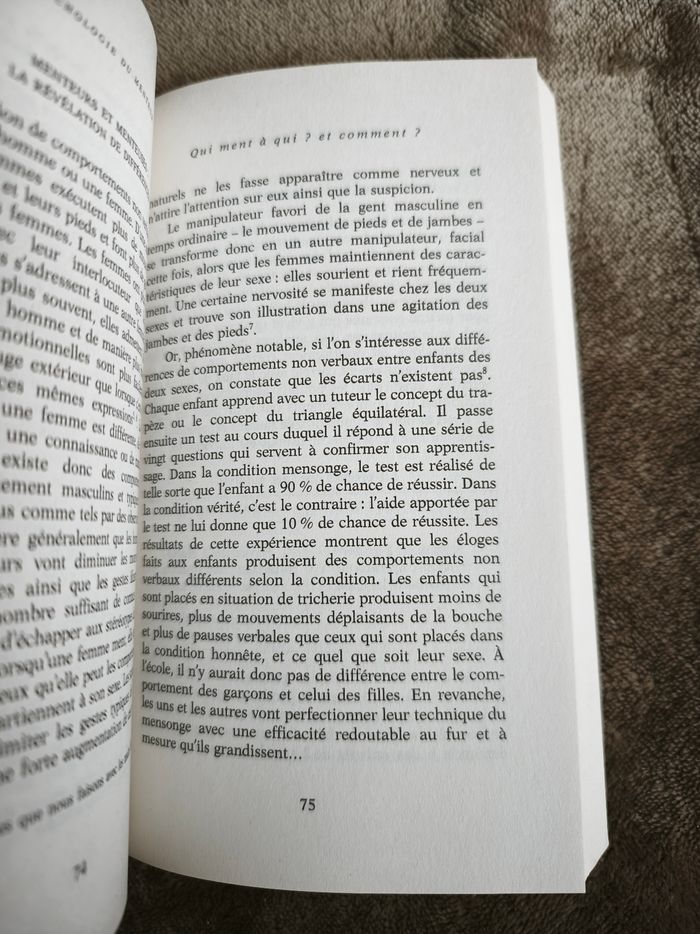 Livre psychologie du menteur - photo numéro 3