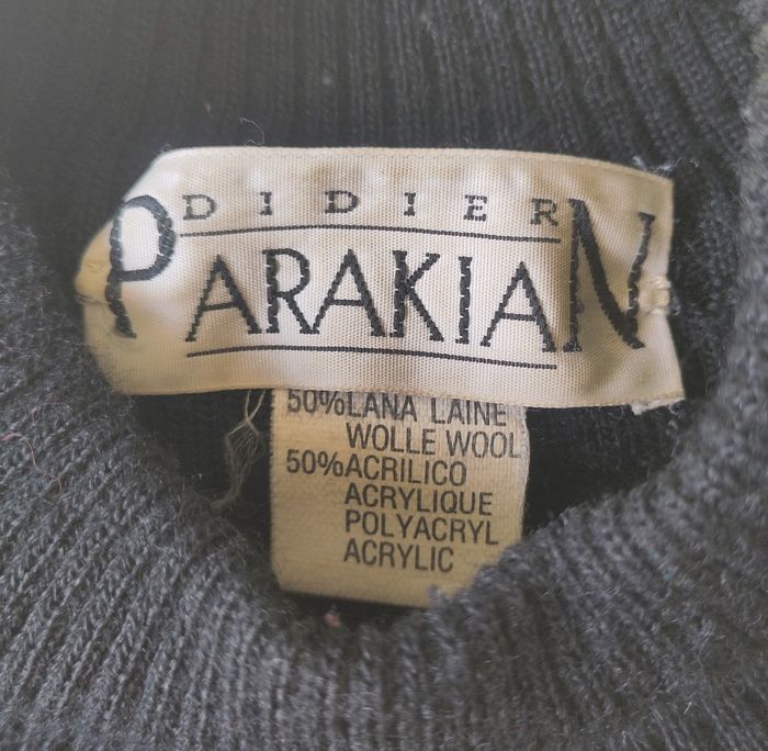 Robe Didier Parakian – Noire – Taille M - photo numéro 2