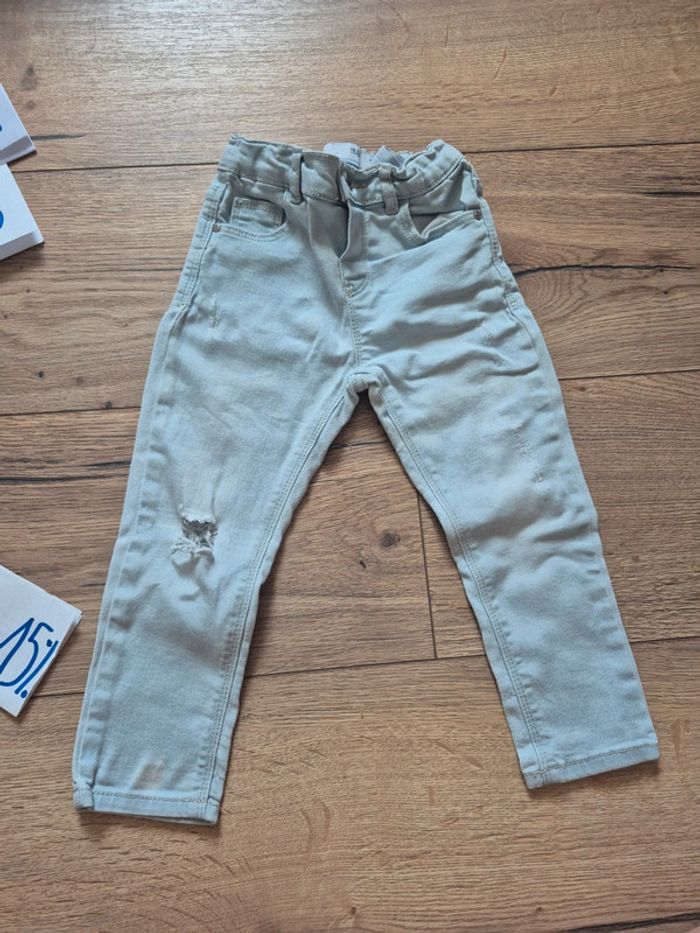 Lot 4 pantalons zara baby 92 cm - photo numéro 10