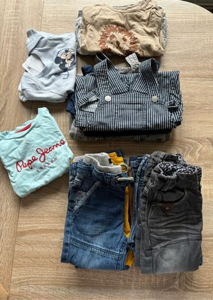 Lot vêtements 18/24 garçon