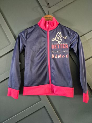 Veste de danse Leni Pocopiano 8-10 ans