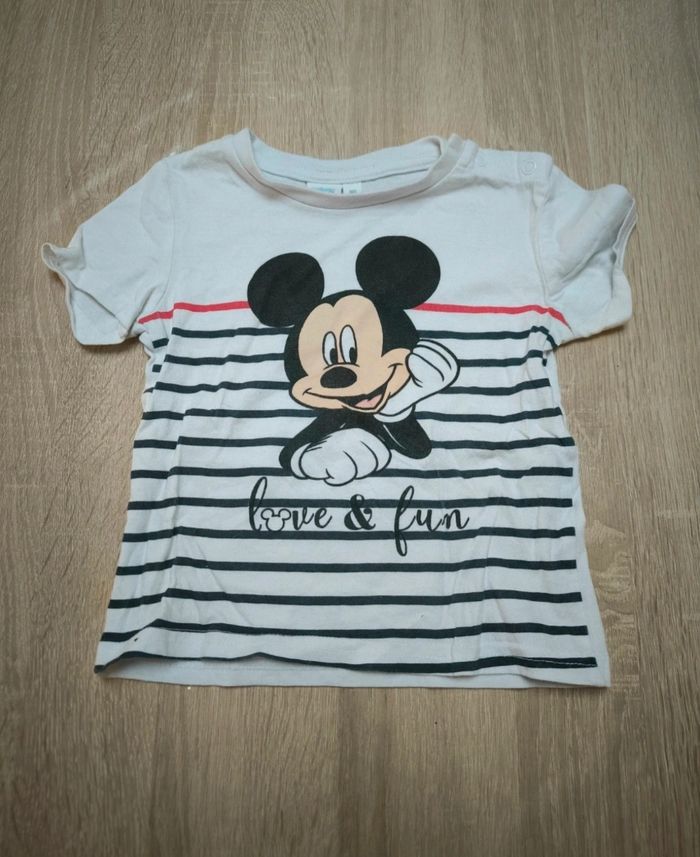 T shirt Mickey 12 mois