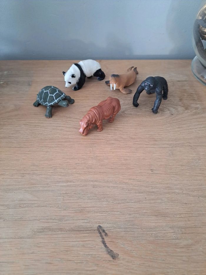 Lot de 5 figurines animaux