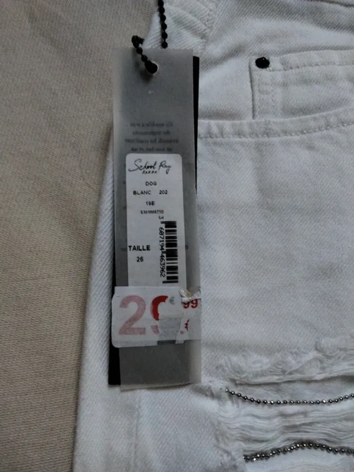 Jean School Rag T36 - photo numéro 2