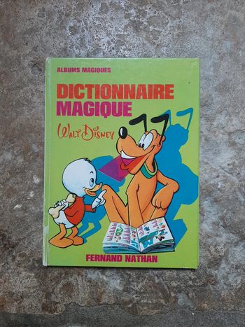 Dictionnaire magique Walt Disney