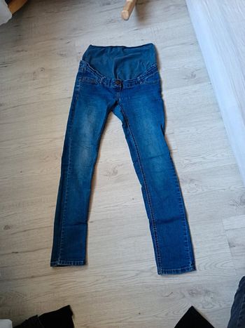 Pantalon jeans grossesse maternité 36 slim kiabi