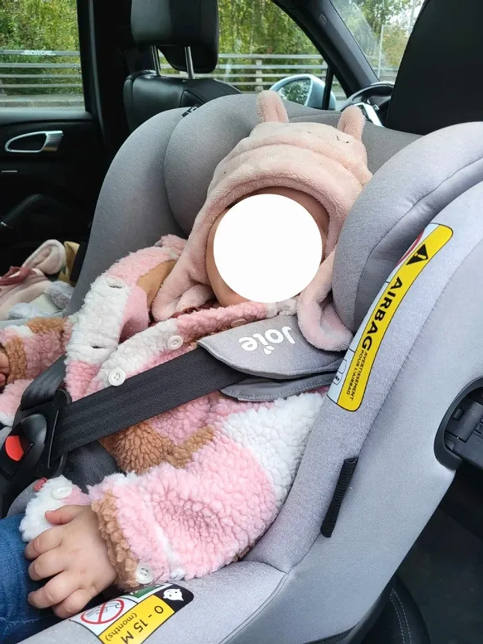 Lot bonnet et écharpe taille 49 bébé fille hiver - photo numéro 6