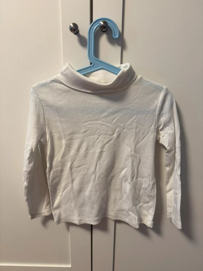 Sous pull blanc Kiabi 4 ans