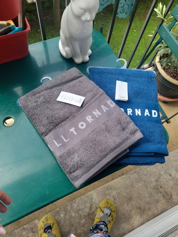 Lot de 2 draps de bain. Neufs. Soldes - photo numéro 11