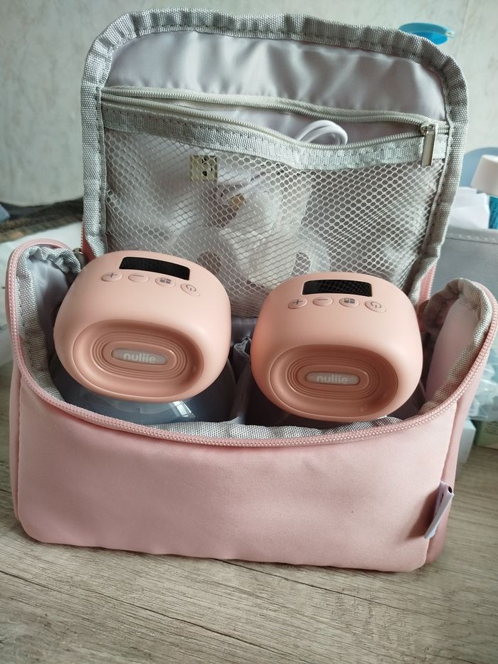 Nuliie Tire Lait Electrique Main Libre avec Sac de Rangement Portable - photo numéro 2