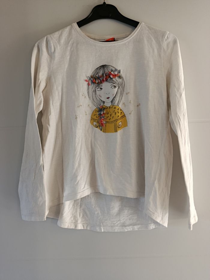 Tee-shirt manches longues marque tape à l'oeil taille 14 ans - photo numéro 1