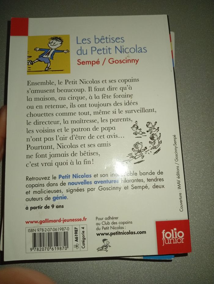 Lot livres Le Petit Nicolas - photo numéro 4