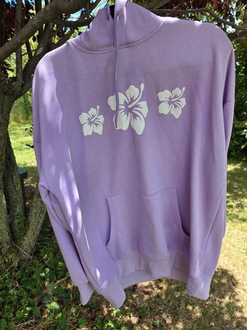 Pull sweat a capuche flower summer