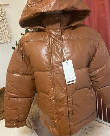 Doudoune marron 