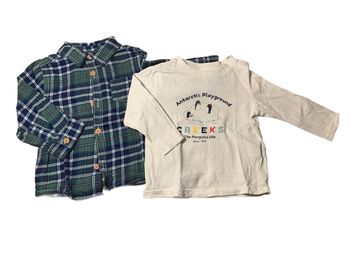 Ensemble chemise et t-shirt long