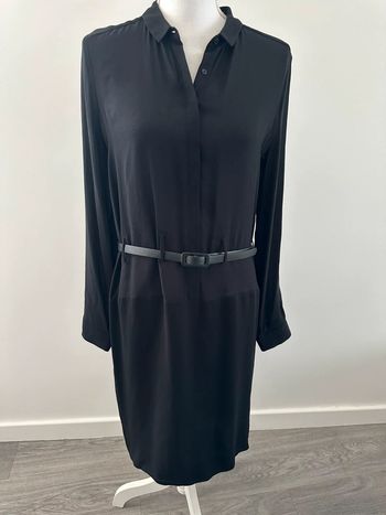 Robe longue noire COS T38 M