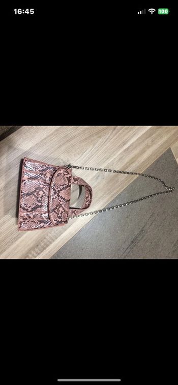 Mini sac Zara imprimée python 🐍 serpent