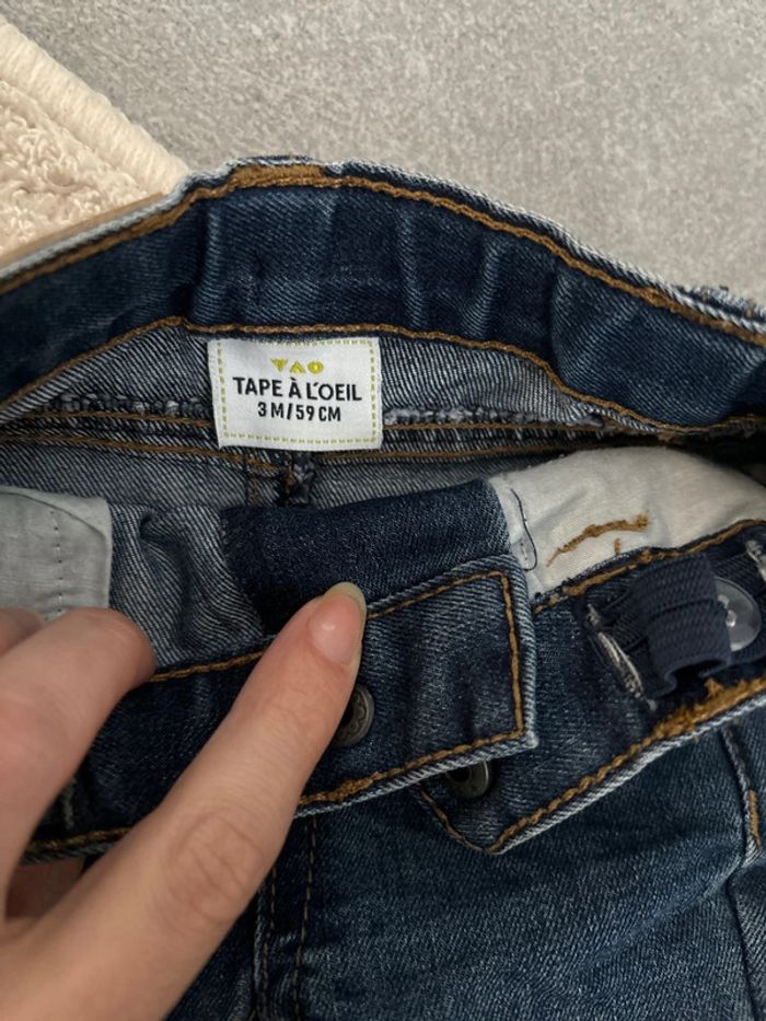 pantalon jeans 3 mois - photo numéro 2