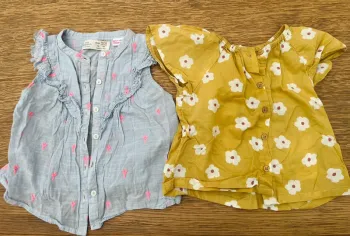 Lot blouses 12 mois