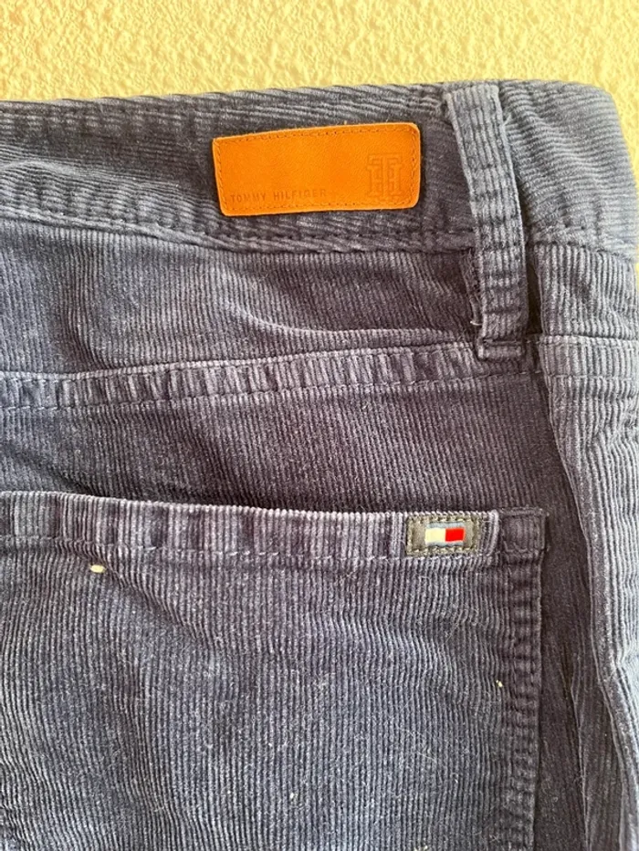 Pantalon touché velours Tommy Hilfiger taille 12 ans 💫 - photo numéro 5