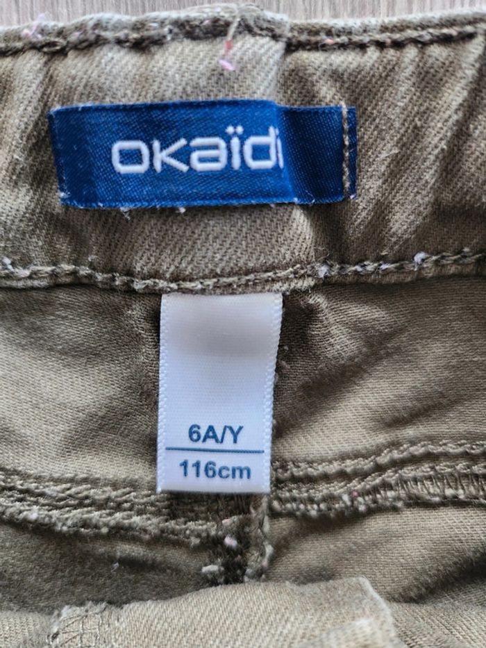 Short kaki fille 6 ans - photo numéro 3