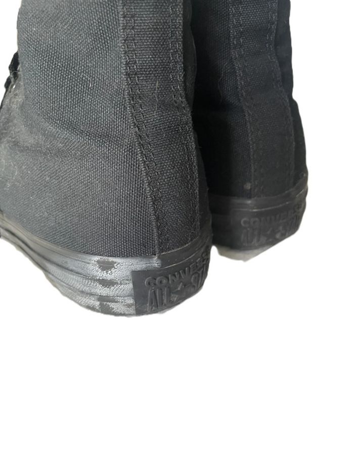 Baskets montantes Converse noires – Taille 36 - photo numéro 4