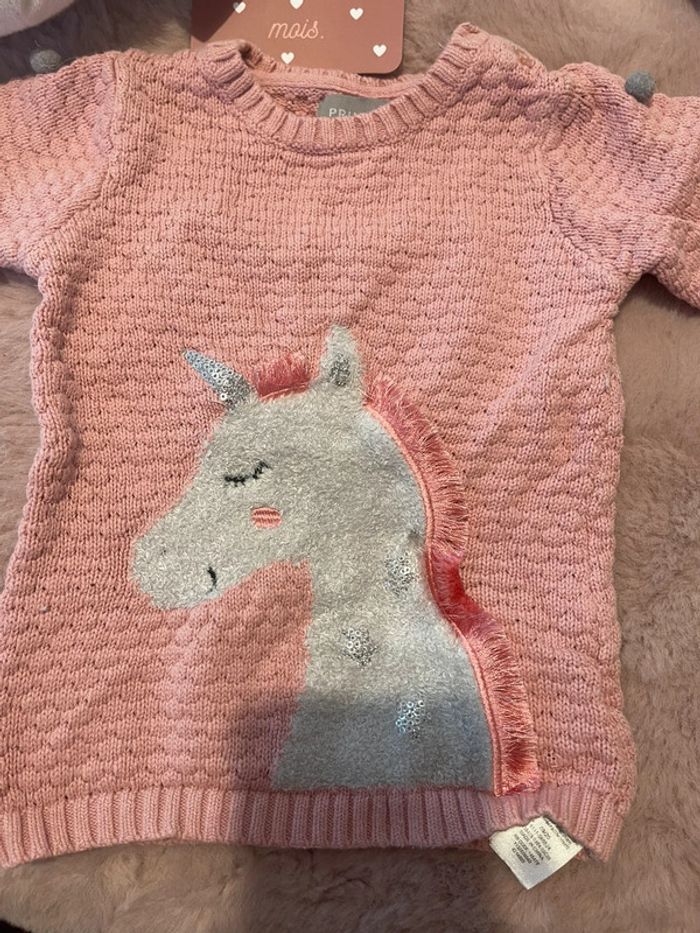 Tunique licorne 6M - photo numéro 2
