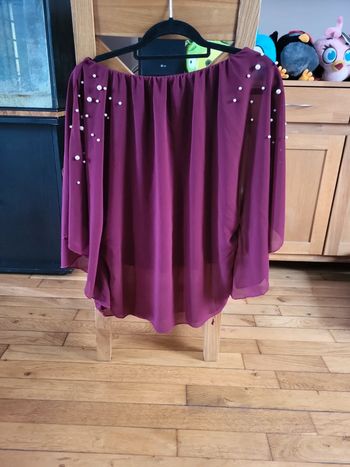 Blouse fushia