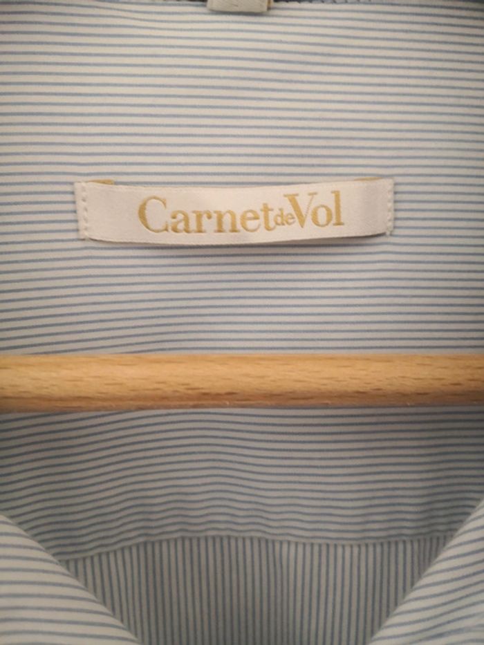 Chemise homme taille L carnet de vol-chemise de cérémonie - photo numéro 3