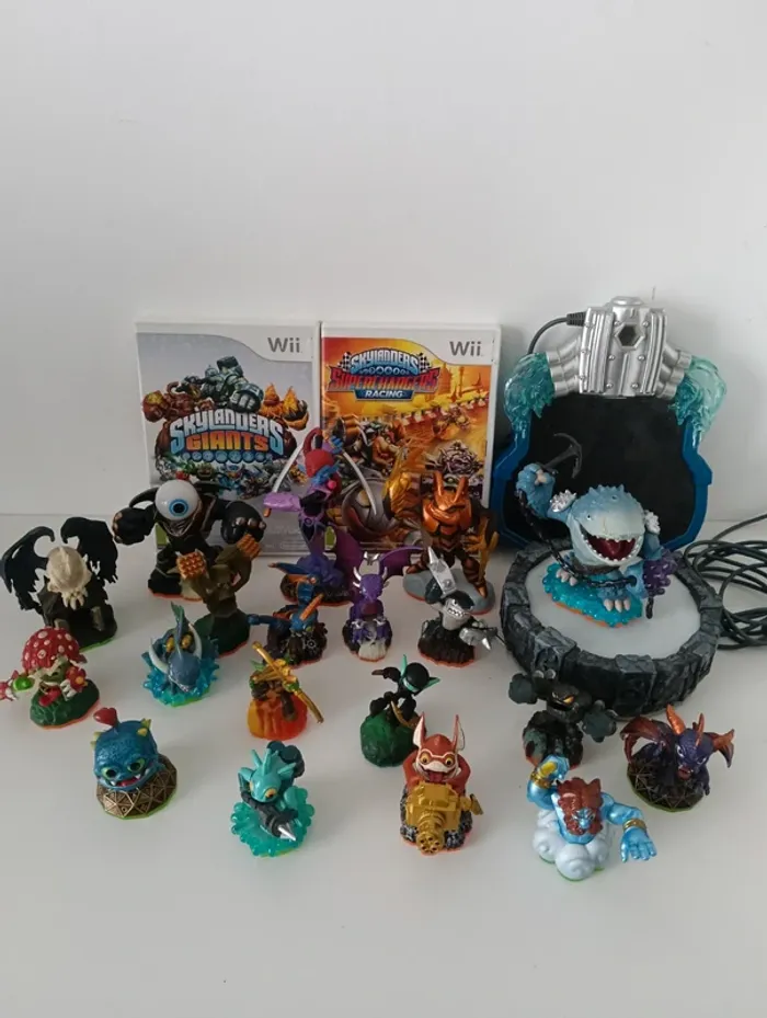 Nintendo Wii manette jeux mario,Skylanders,infinity - photo numéro 10