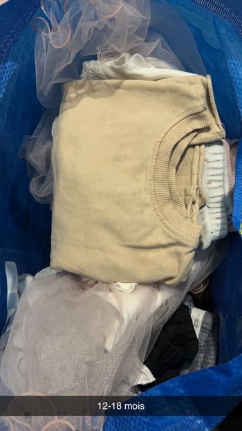 Lot de vêtement 12-18 mois