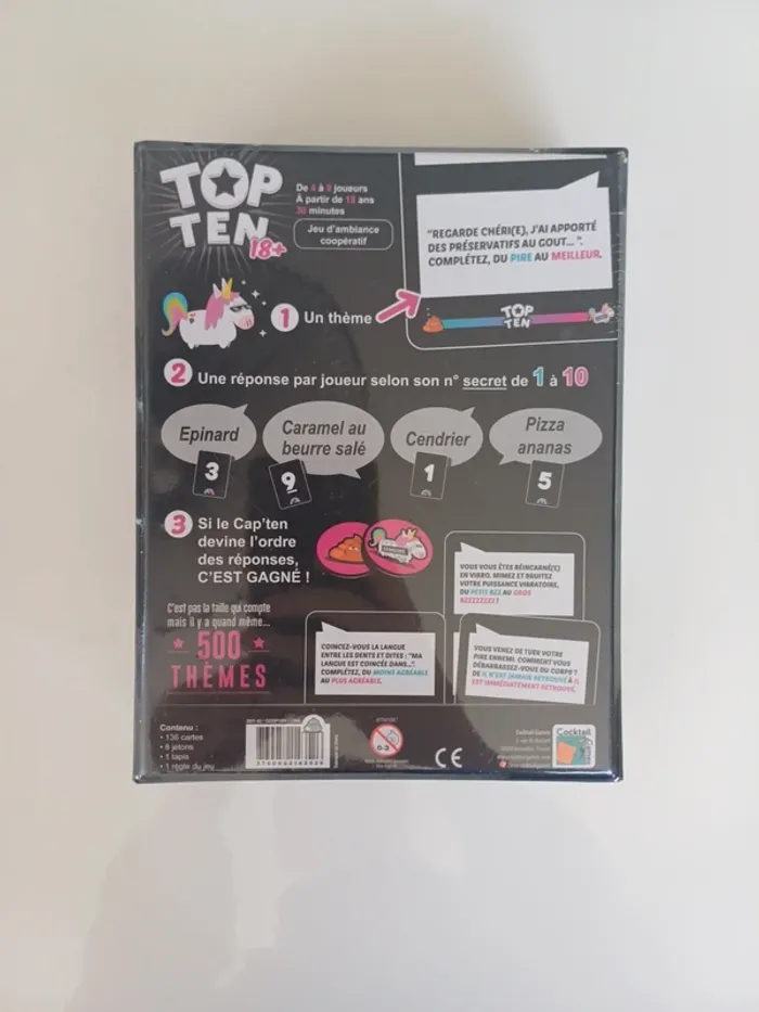 Lot Top Ten 14+ Top Ten 18+ neufs (blister) - photo numéro 3
