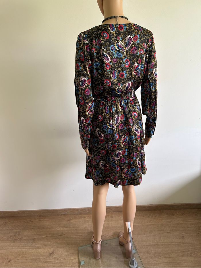 Robe imprimée neuve à manches longues VILA taille 36 - photo numéro 6