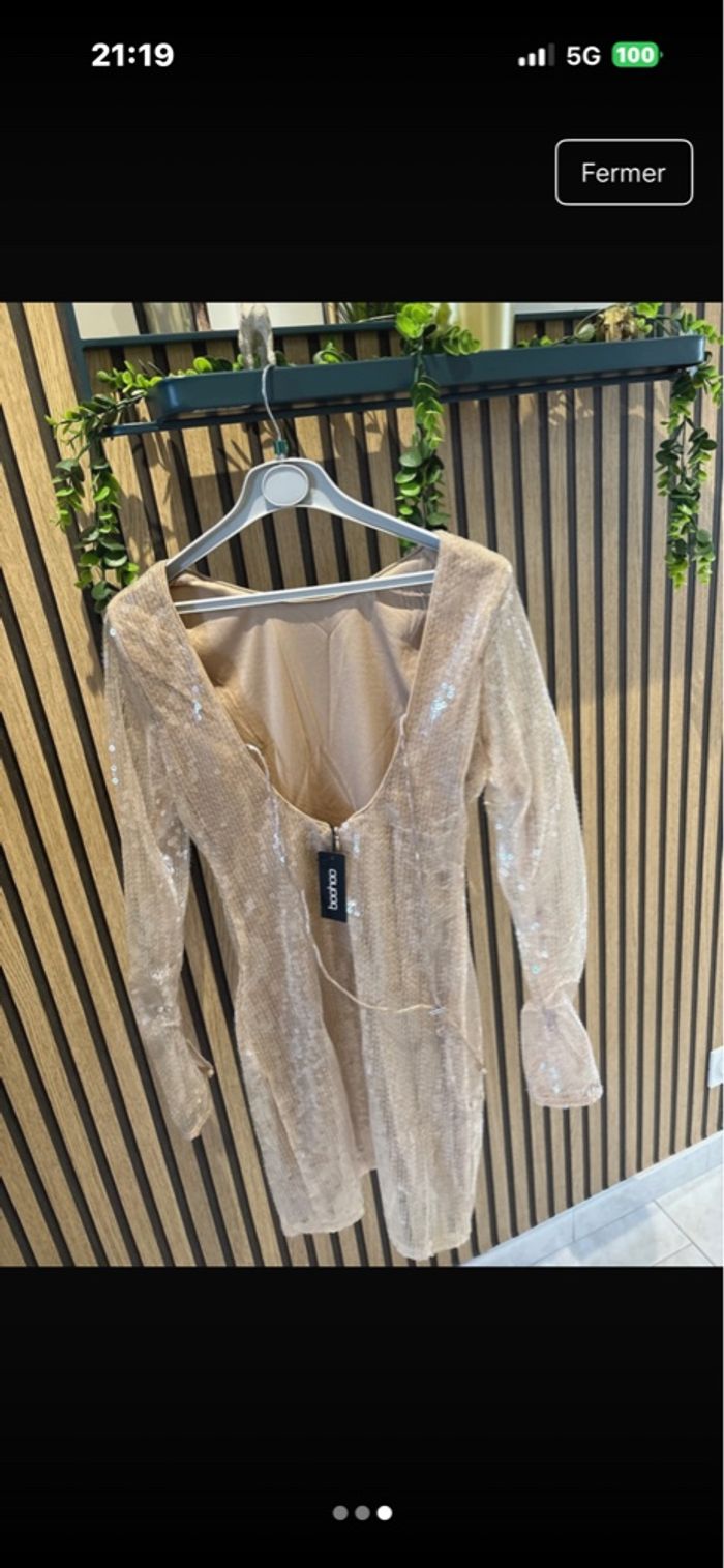 Robe de soirée boohoo neuve S - photo numéro 3
