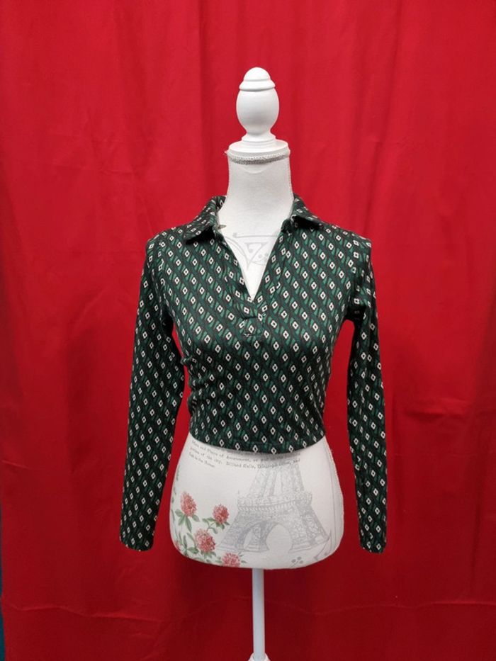 BZB haut court vert * taille XS *