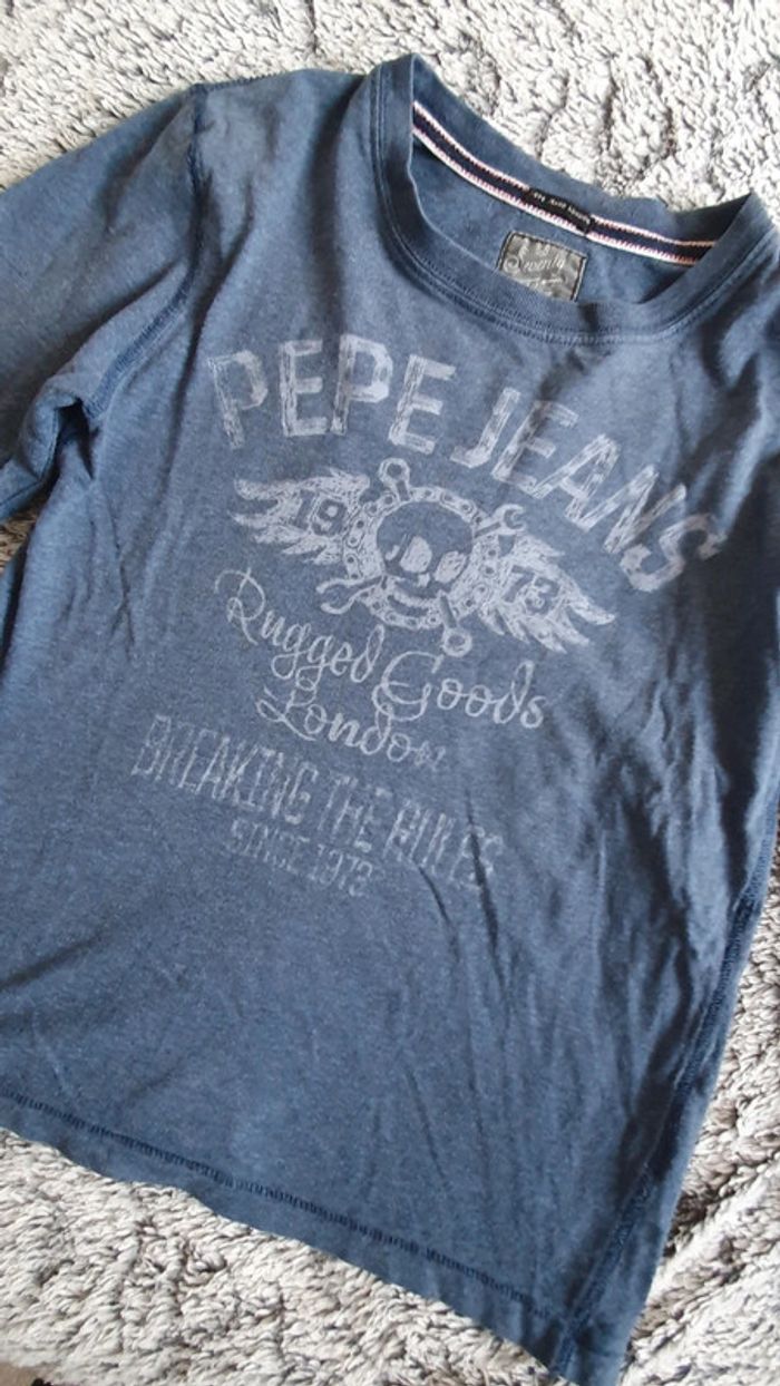 Teeshirt manches longues Pepe Jeans - 10 ans - photo numéro 4