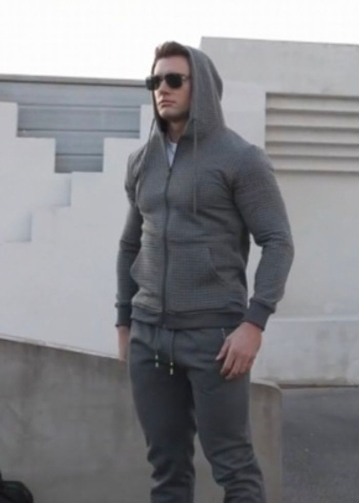 Veste homme à capuche gris - photo numéro 3