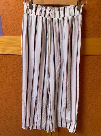Pantalon fluide rayé Taille S
