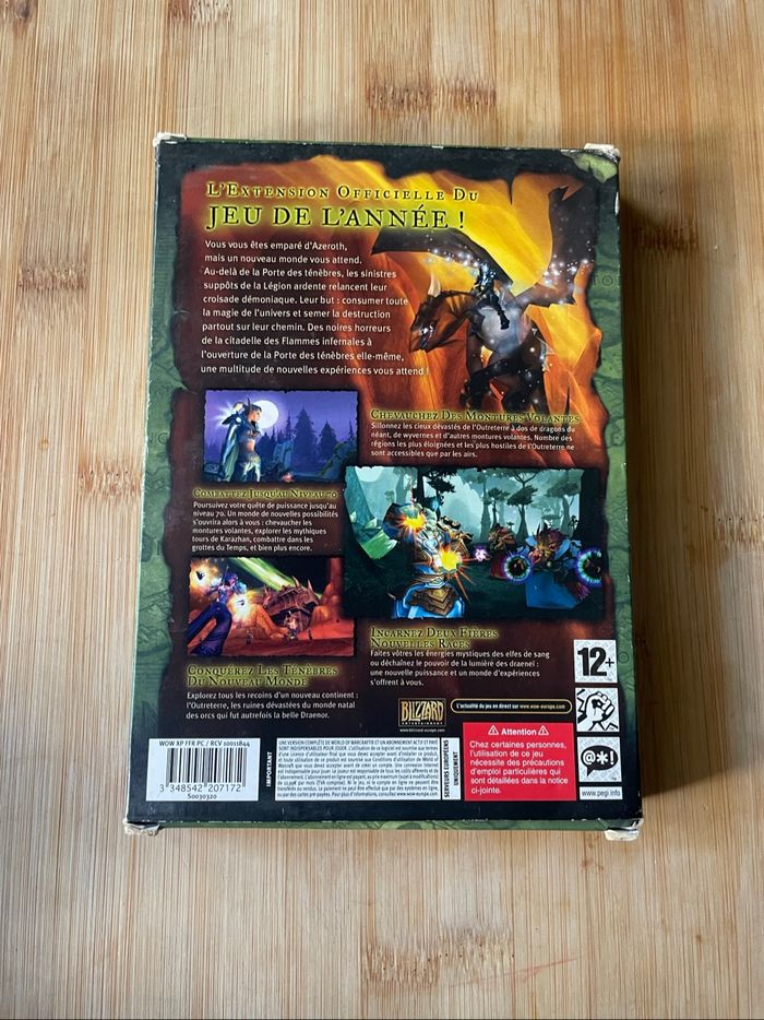 ⚔️ World of Warcraft: The Burning Crusade – Extension PC (édition française complète) - photo numéro 2