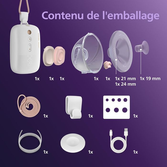 NEUF Tire-lait électrique Simple « Philips Avent mains libres » - photo numéro 3