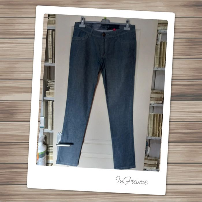 Jean bleu/ gris taille 42