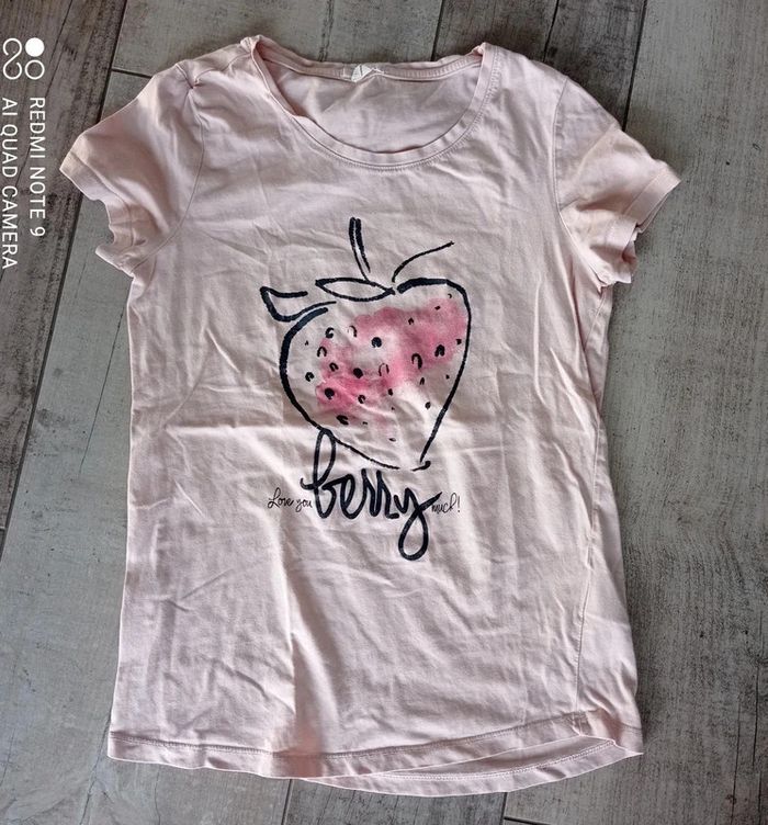 Tee shirt manches courtes femme taille 36/S