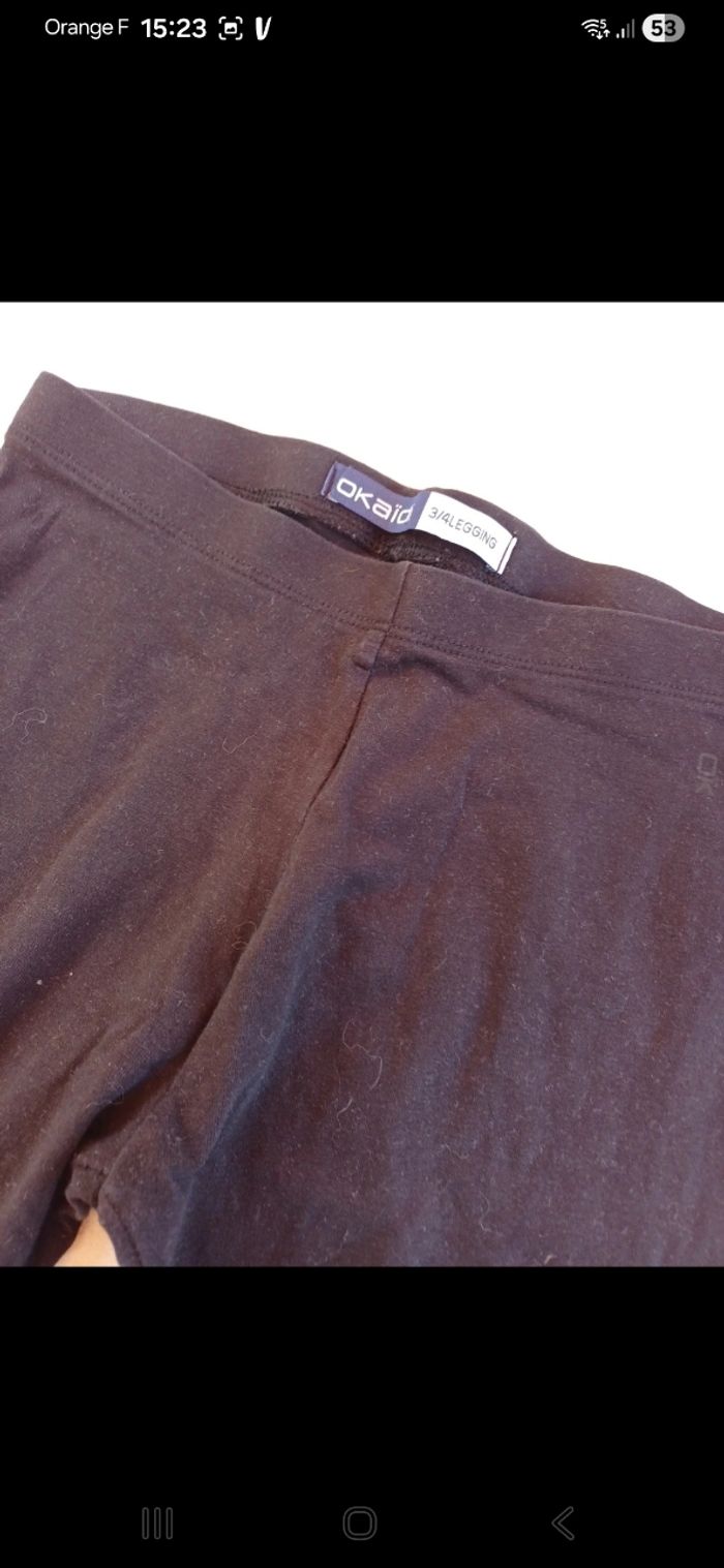Legging fille taille 10 ans - photo numéro 2