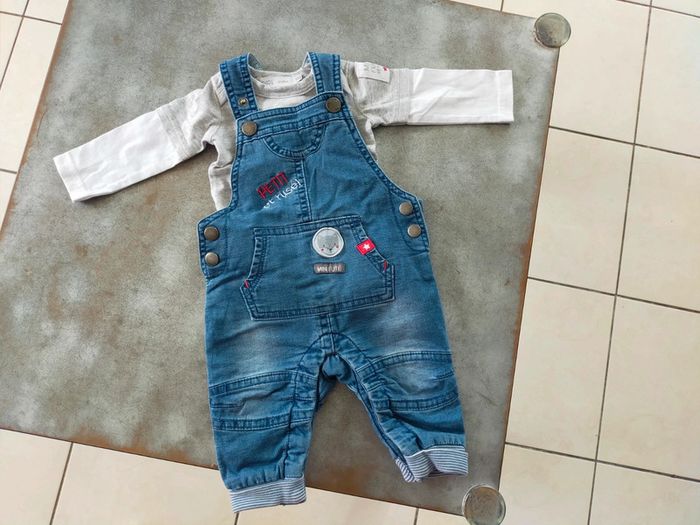 Ensemble salopette + bodie - photo numéro 2